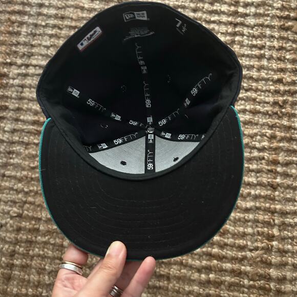 New Era-Seattle Mariners-Authentic Collection Alt 59FIFTY Fitted-NWOT-7 1/2 - Picture 6 of 6